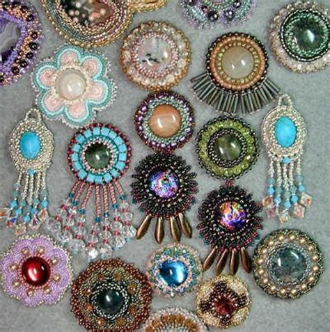 materials used for bead embroidery